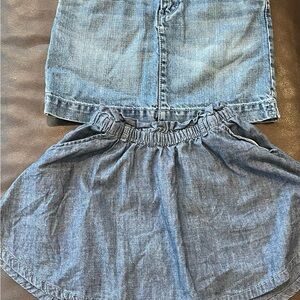 2 Gymboree GIRLS SIZE 7 SKIRTS. VERY CUTE IN GREAT CONDITION.